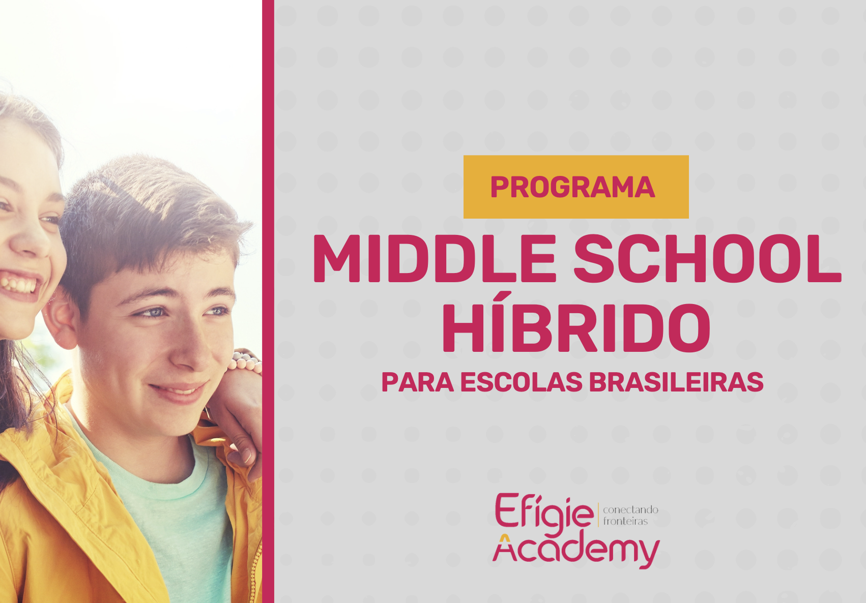 Programa de Middle School para Escolas