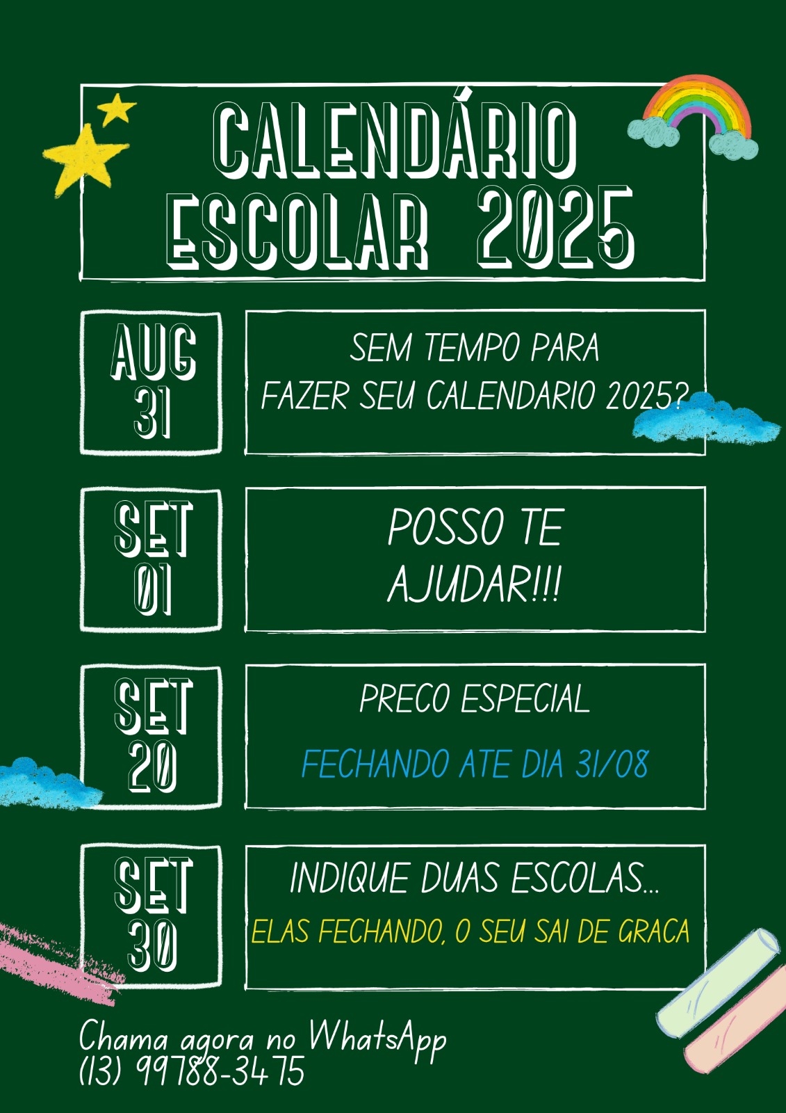 Calendário Escolar 2025